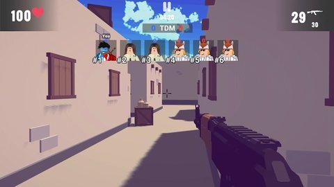方块竞技场枪战射击 V0.0.1截图1