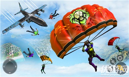 跳伞射击战争 V1.0.1截图3
